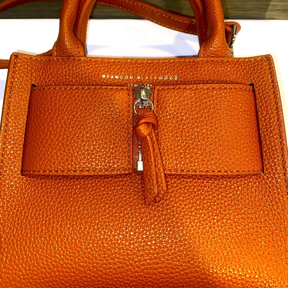 ~Pre-Owned- Kuei Handbag by Celeb Fav Brandon Blackwood in Chocolate! Worn once!